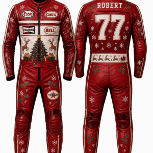 custom leather motorcycle suit