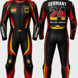 Custom Fit Leather Motorcycle Suit Germany