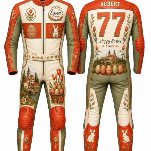 Easter Custom Leather Motorcycle Suit