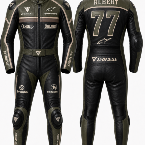 custom leather motorcycle suit