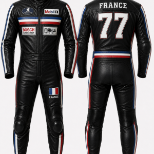 Custom Fit Leather Motorcycle Suit France