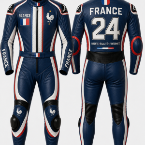 Custom Fit Leather Motorcycle Suit France