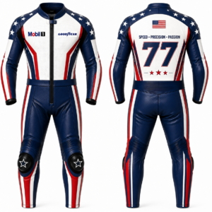 Custom Fit Motorcycle Leather Suit USA