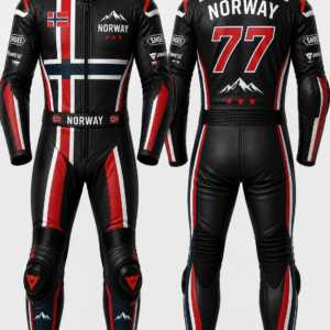 High-Grade Cowhide Leather Suit Norway 2