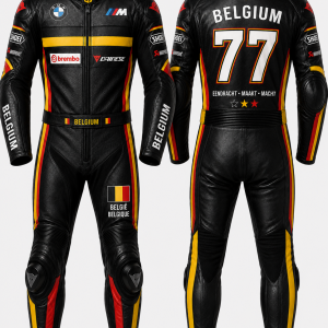 Custom Motorcycle Leather Suit Belgium 2