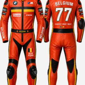 Custom Motorcycle Leather Suit Belgium 3