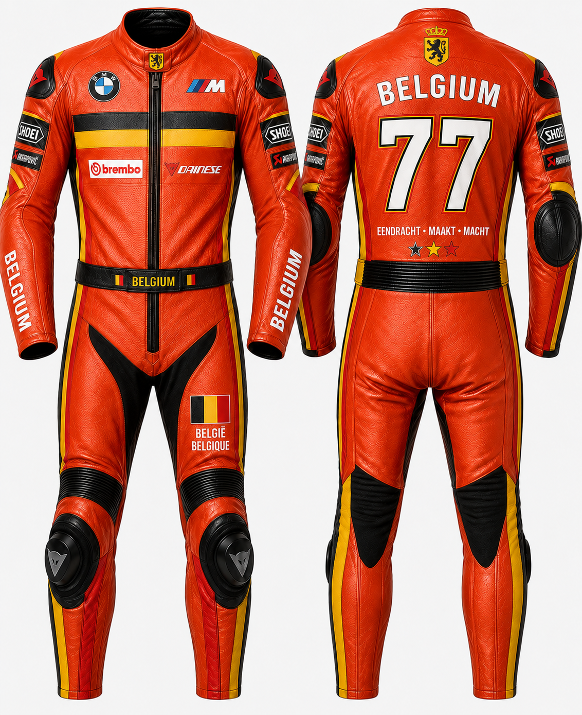 🔥 CUSTOM MOTORCYCLE SUITS MADE FOR BELGIAN RIDERS! 🔥