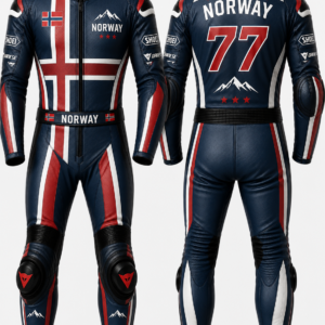 High-Grade Cowhide Leather Suit Norway 4