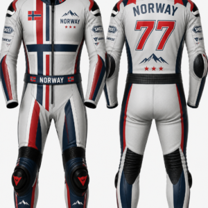 High-Grade Cowhide Leather Suit Norway 5