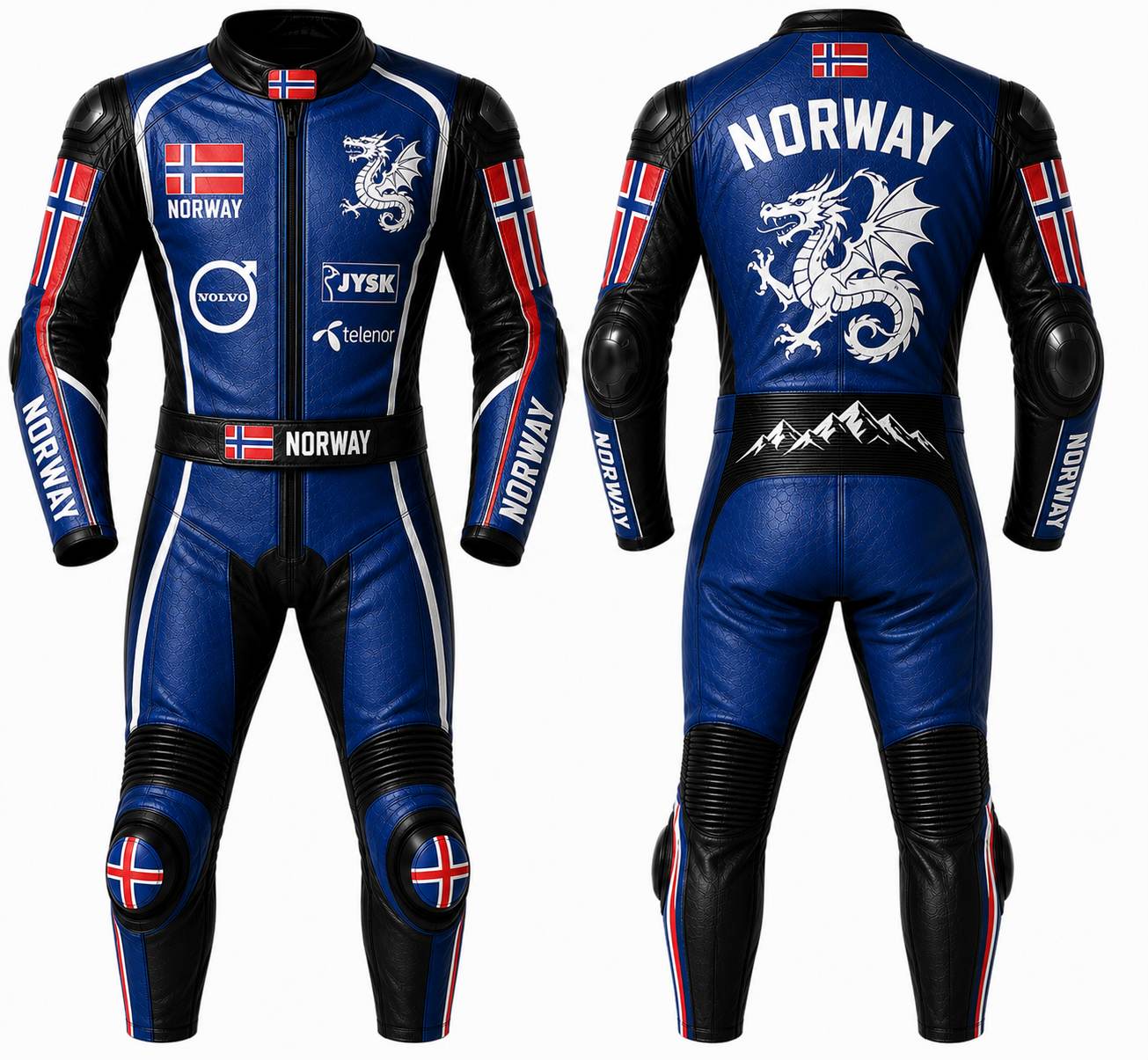🇳🇴🏍️ NORWAY RIDERS — RIDE IN STYLE WITH A CUSTOM NORWAY SUIT! 🏍️🇳🇴