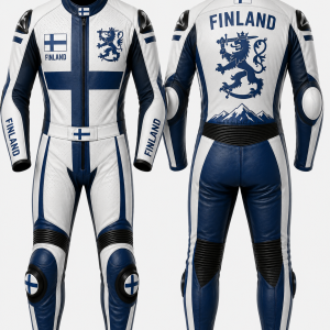 High-Grade Cowhide Leather Suit Finland
