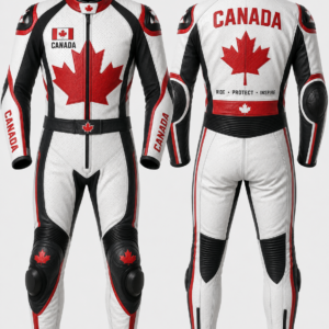 Personalized Custom Leather Motorcycle Suits Canada
