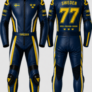 Personalized Leather Motorcycle Suit Sweden 4