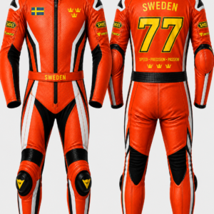 Personalized Leather Motorcycle Suit Sweden 6