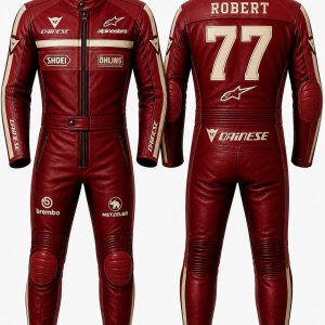 Premium Custom Leather Racing Suit