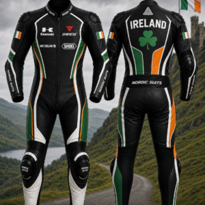 Custom Leather Motorcycle Suit Ireland 4
