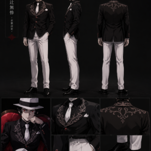 Muzan Kibutsuji Inspired Outfit Clothes